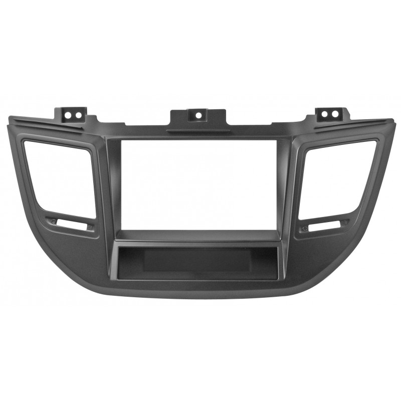 Mascherina autoradio 2DIN Colore nero <br /> Conf. 1 Set <strong></strong><strong></strong><strong>Hyunday</strong> Tucson 15> Mascherina autoradio 2DIN Colore nero <br /> Conf. 1 Set <strong></strong><strong></strong><strong>Hyunday</strong> Tucson 15>