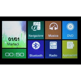 Phonocar VM076 Media Station 7'' Mercedes Classe A - Classe B - Sprinter - Vito - Viano Bluetooth GPS