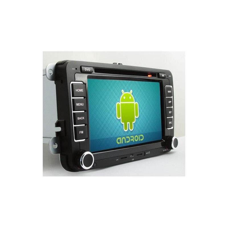 Phonocar VM101 Media Station Android 7'' VW-Seat-Skoda CD-DVD-USB-SD Bluetooth GPS con mappe opzionali