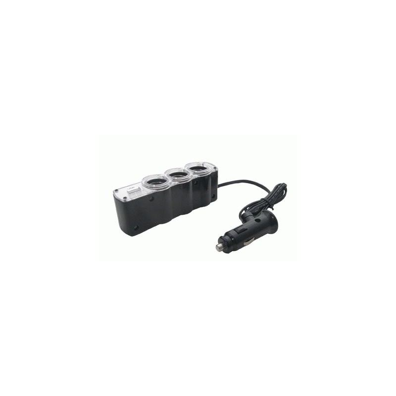 Presa multipla Phonocar Mod.5/210 con 3 prese accendisigari + USB