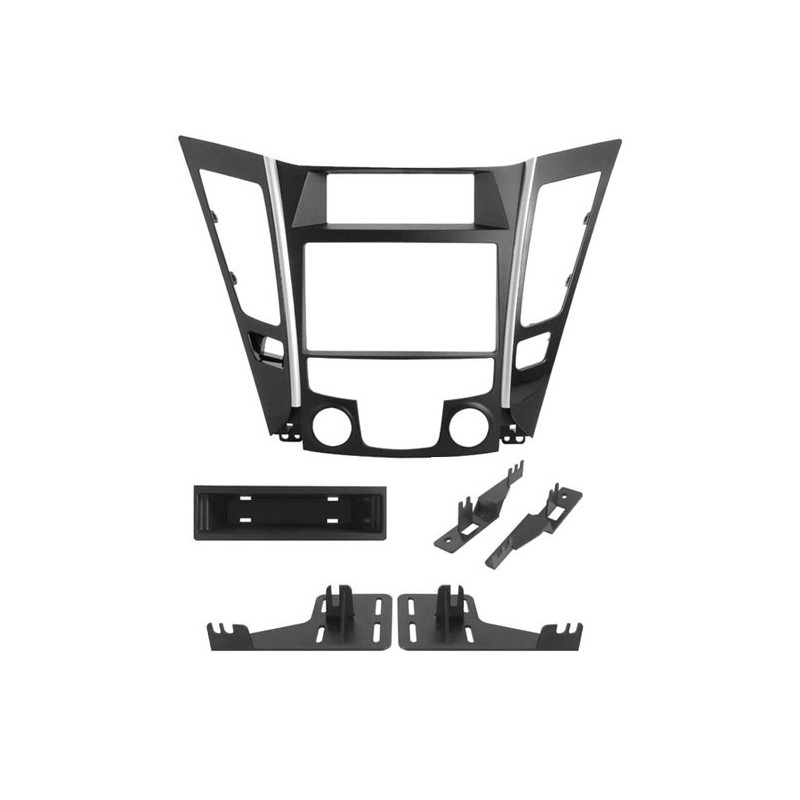 Mascherina Phonocar Mod.3/588 ISO/Doppio Din nero Sonata Â‘11-