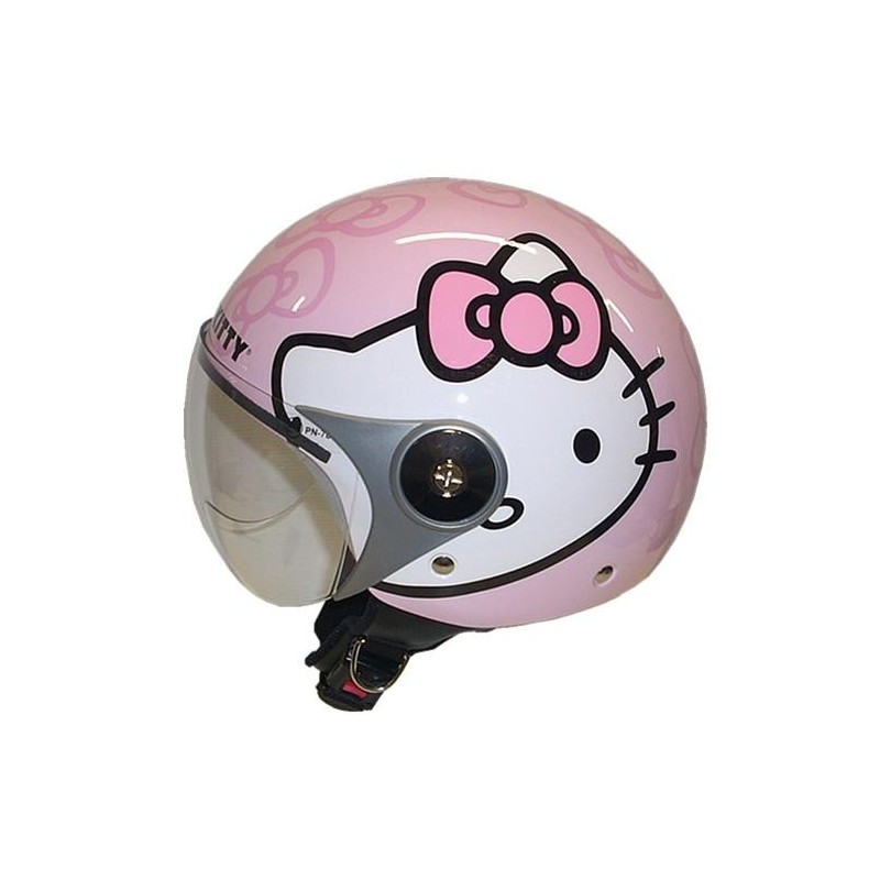 Casco da Bambino Hello Kitty Bianco/Rosa