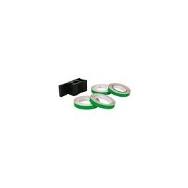 Profili ruota adesivi con applicatore - Verde
