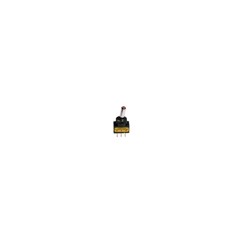 Interruttore a leva, 3 contatti - 12V - Verde 20A