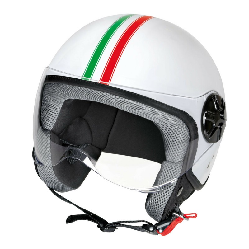 LD-2, casco demi-jet - Bandiera Italiana - Taglia XL COD. 90766