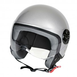 LD-2, casco demi-jet - colore Argento - taglia XL COD.90781