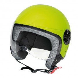 LD-2, casco demi-jet - colore Giallo fluo - taglia S COD. 90783