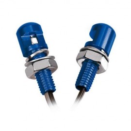 Set 2 viti con Led a luce bianca - Blu