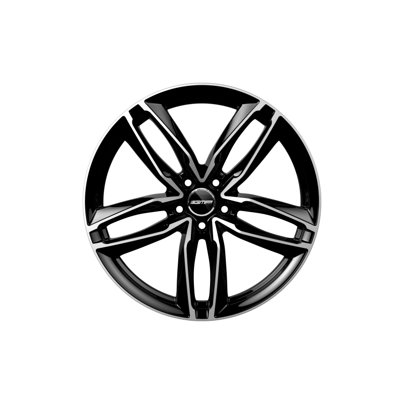 Cerchi in lega GMP ATOM Black Diamond diametro 17 PCD 5X112 ET 35 - ATOM75173514527I 