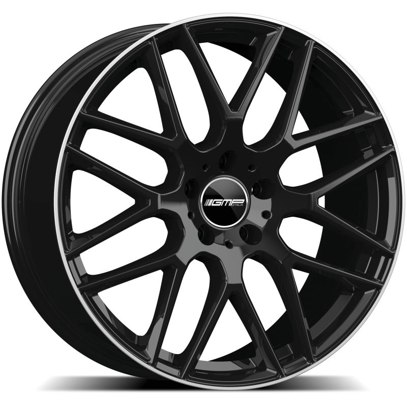 Cerchi in lega GMP BERGHEM Black Diamond Lip diametro 19 PCD 5X112 ET 35 - BERG80193515430I 