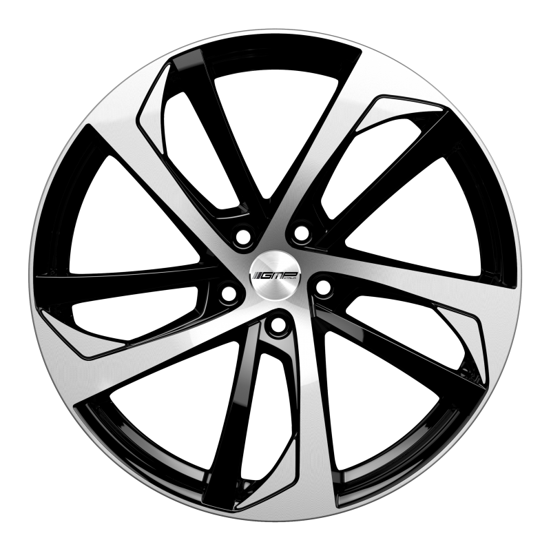 Cerchi in lega GMP KATANA Black Diamond diametro 19 PCD 5X112 ET 35 - KATA80193514527I 