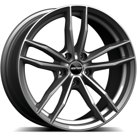 Cerchi in lega GMP SWAN Glossy Anthracite diametro 18 PCD 5X112 ET 30 - SWAN80183015413I 