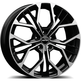 Cerchi in lega GMP MATISSE Black Diamond diametro 15 PCD 4X100 ET 40 - MATI55154002027I 