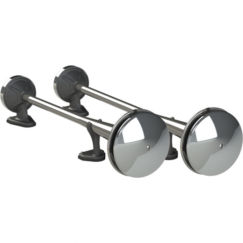 MARCO MGT coppia trombe inox + parapolvere cromati 11009610+11009613 MARCO MGT coppia trombe inox + parapolvere cromati 11009610+11009613