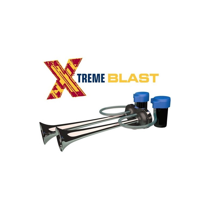 Marco XB2 Tromba elettropneumatica con doppio compressore 12V