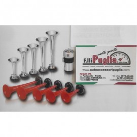 Tromba Fisa "LA MACARENA" 5 Cornetti Metallo 1120033