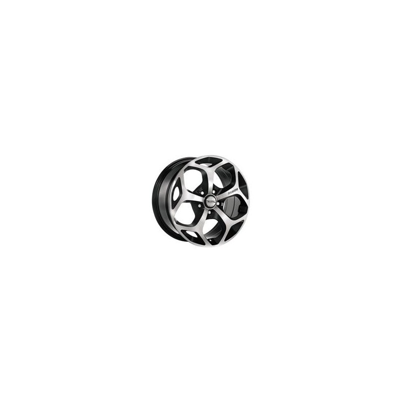 Cerchio in lega Arcasting D666 17 ''8,0x17 Black Diamond