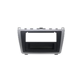 Mascherina con foro 2DIN 2ISO Nero Mazda 6 2008 ► 2011