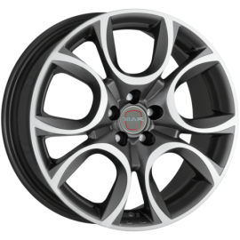 Cerchi in lega MAK TORINO W 15X6 ET35 Gun Met-Mirror Face