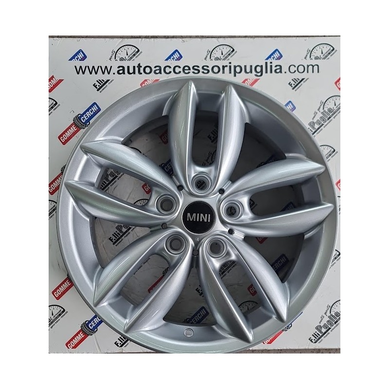 Cerchi in Lega Usati MINI 17x7 ET 50 Silver Cerchi in Lega Usati MINI 17x7 ET 50 Silver