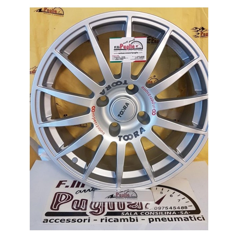 Cerchi in Lega TOORA 17x7 ET 38 Silver