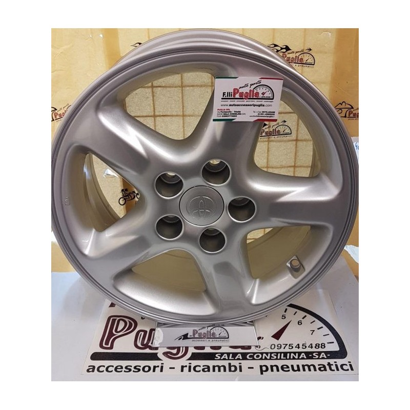Cerchi in Lega Usati TOYOTA RAV 4 16x7 ET 35 Silver Cerchi in Lega Usati TOYOTA RAV 4 16x7 ET 35 Silver
