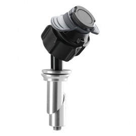 Tube, supporto con attacco per canotto di sterzo - Ø 10-13,3 mm - LAMPA