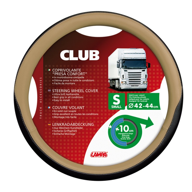 Club, Coprivolante in Skeentex - S - Ø 42/44 cm - Beige - LAMPA