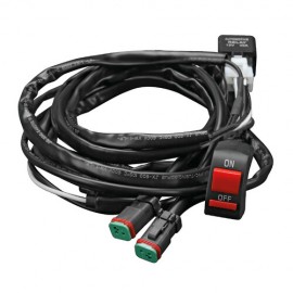Light Wiring Kit, kit cablaggio faretti per moto, 12V - LAMPA