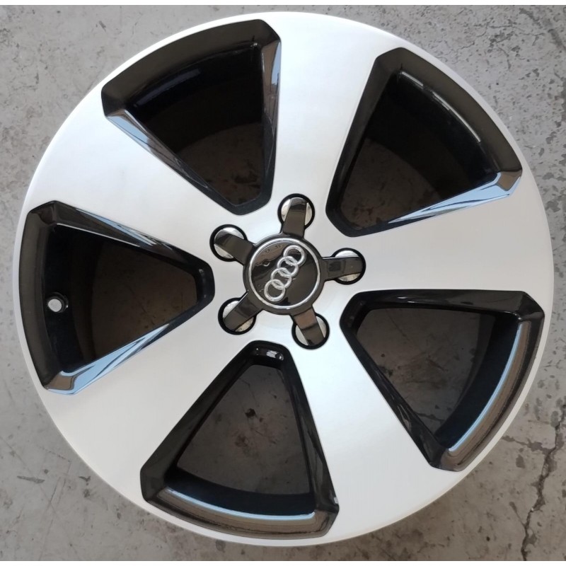 Cerchi in Lega Usati Audi A3 17x7.5 5x112 foro 57.1 Black Diamond