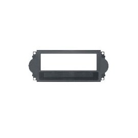 Mascherina con foro ISO Nero Dodge Chrysler Jeep Mascherina con foro ISO Nero Dodge Chrysler Jeep