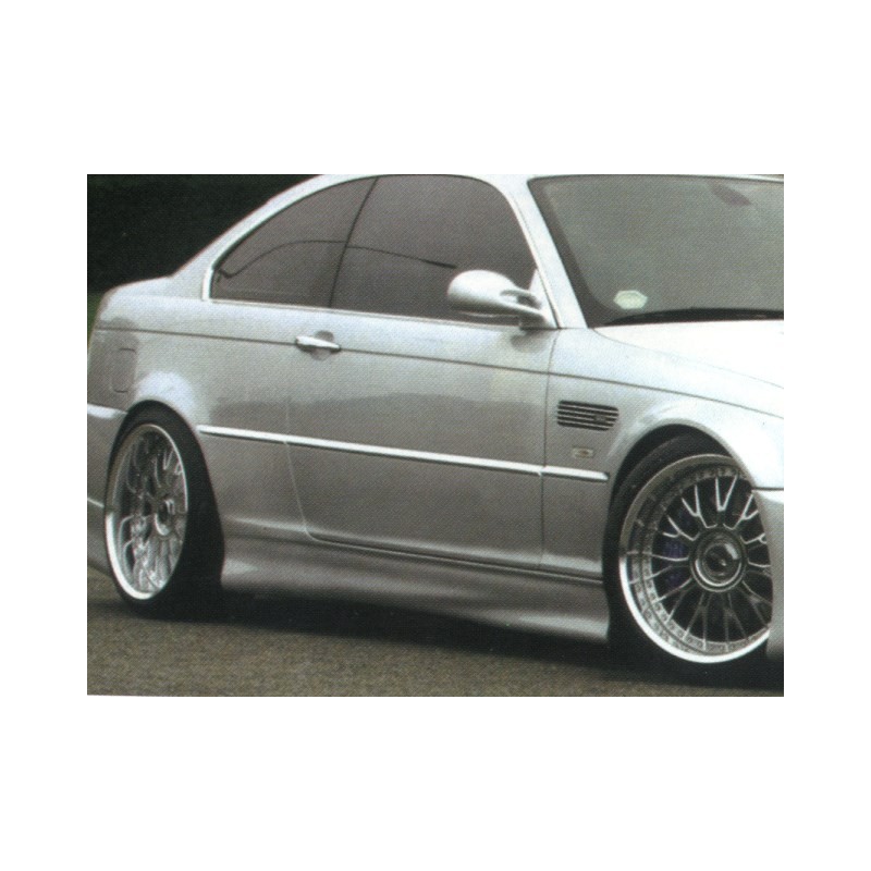 Minigonne Laterali Helvetia Bmw E46 3 Porte Berlina Coupe 1998 ► 2004