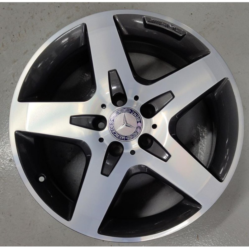 Cerchi in Lega Usati MERCEDES GLC 17x7 ET 48 Black Diamond