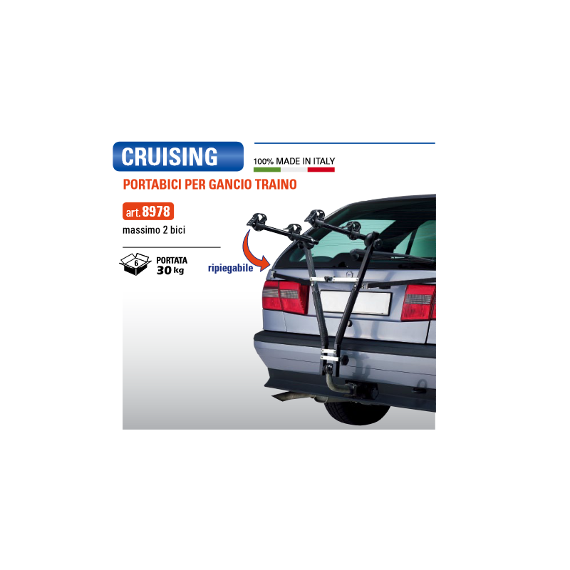 Portabici per Gancio Traino "CRUISING" - GEV 8978