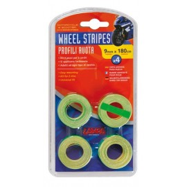 Wheel Stripes, profilo ruota adesivo - Verde