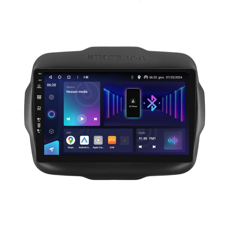 Autoradio Customfit 9" per JEEP RENEGADE 2016- PHONOCAR Autoradio Customfit 9" per JEEP RENEGADE 2016- PHONOCAR