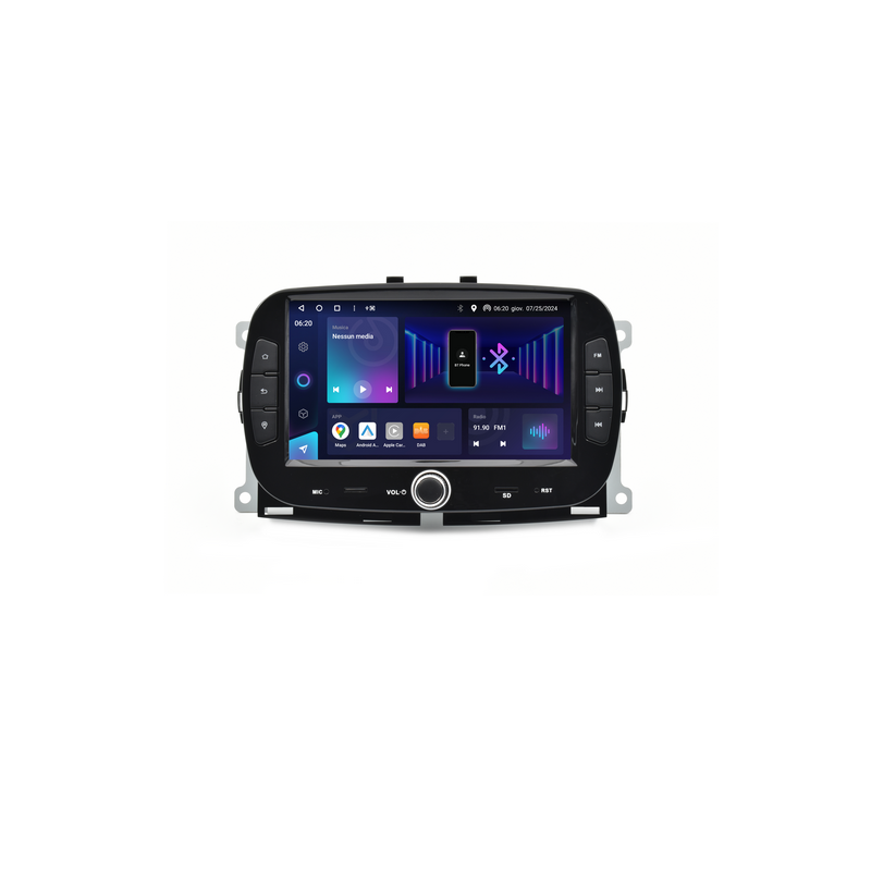 Autoradio Customfit 7" per FIAT 500 2016-2019 - PHONOCAR