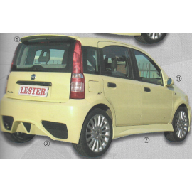 Spoiler Posteriore Tetto Lester per FIAT PANDA 2003-2011