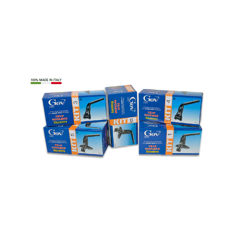 Kit Attacco Barre Portatutto GEV N°60 Kit Attacco Barre Portatutto GEV N°60