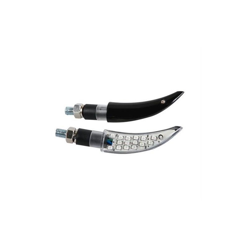 Katana, indicatori direzione a Led - Nero Katana, indicatori direzione a Led - Nero