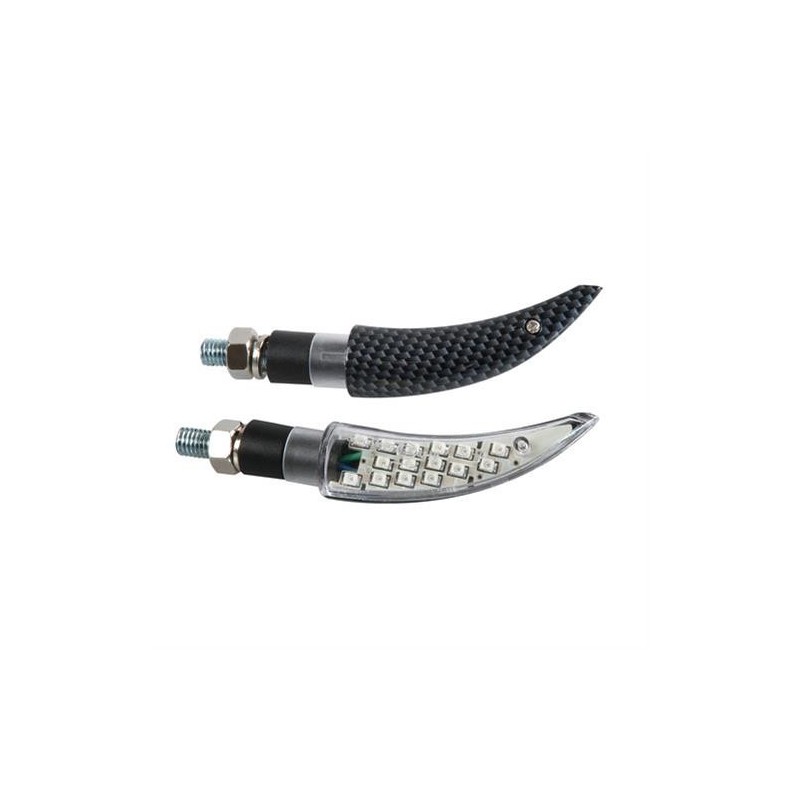 Katana, indicatori direzione a Led - Carbon