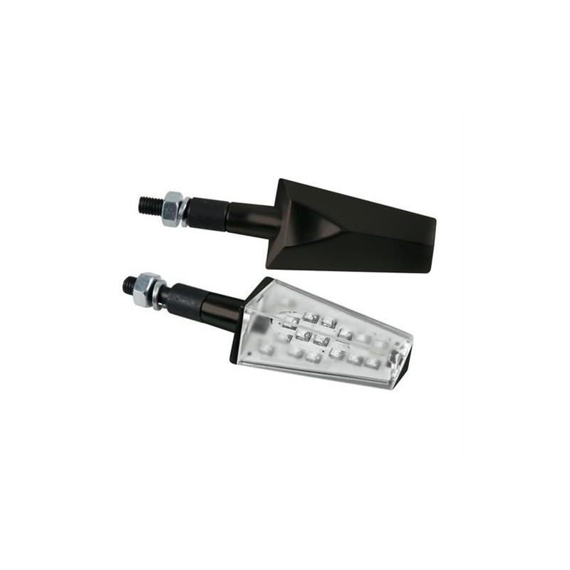 Duke, indicatori direzione a Led - Nero