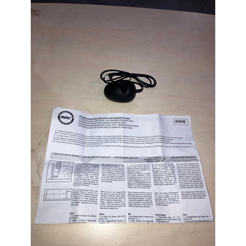 Programmatore per Sensori di Parcheggio Phonocar 06904 - PHONOCAR 06916 Programmatore per Sensori di Parcheggio Phonocar 06904 - PHONOCAR 06916