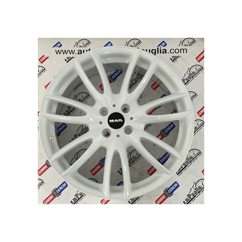 Kit 4 Cerchi in Lega Nuovi MAK per MINI 18x7 Glossy White Kit 4 Cerchi in Lega Nuovi MAK per MINI 18x7 Glossy White