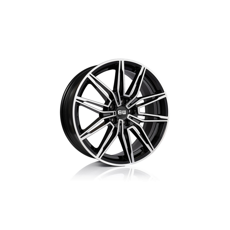 Kit 4 Cerchi in Lega EW17 - ASSOS 18X8 5X112 ET30 BLACK POLISHED Kit 4 Cerchi in Lega EW17 - ASSOS 18X8 5X112 ET30 BLACK POLISHED