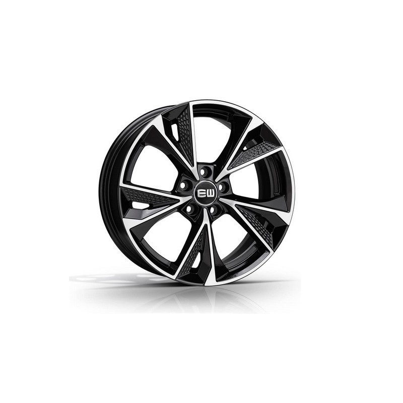 kit 4 Cerchi in Lega EW15 - LUSTER 19X8 5X112 ET35 BLACK POLISHED kit 4 Cerchi in Lega EW15 - LUSTER 19X8 5X112 ET35 BLACK POLISHED