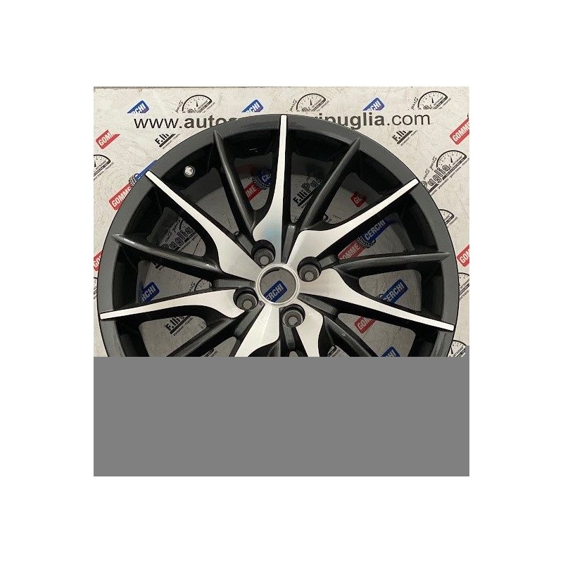 Kit 4 Cerchi in Lega ALFA ROMEO MITO 18X7.5 ET42 BLACK DIAMOND
