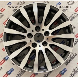 Kit 4 Cerchi in Lega Nuovi BMW 17X8 5X120 ET34 ANTHRACITE DIAMOND