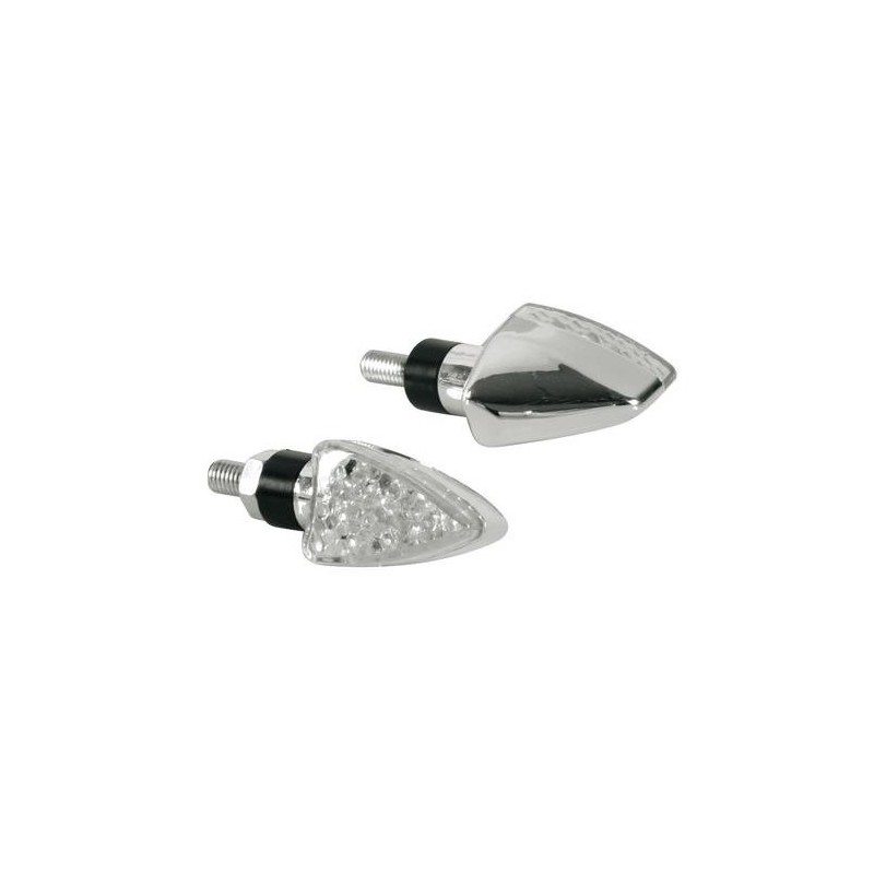 Arrow 2 indicatori di direzione a Led Cromo