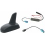 Antenna AM/FM amplificata a pinna per tetto posteriore auto ABARTH-FIAT-LANCIA-SEAT-SKODA-VW